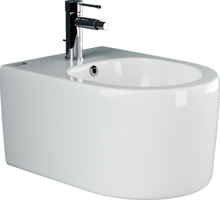 Биде Ceramicanova Moments, белый арт. CN3004