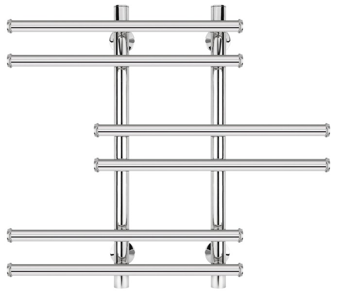 Полотенцесушитель электрический 60x20x70 Турин 5 (хром) Secado арт. 4603777455965