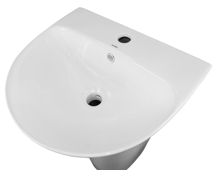 Раковина напольная FRETTA ROUND 480x420x835 отдельностоящая, Azario FRETTA ROUND - AZ-307