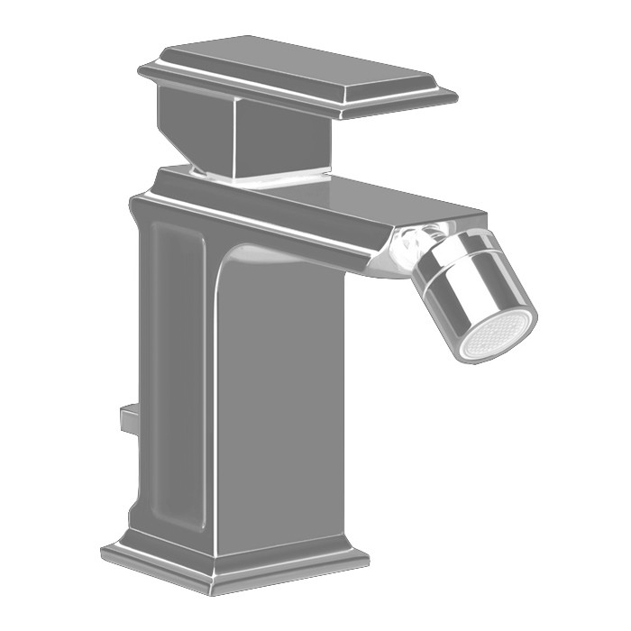 Смеситель для биде на 1 отверстие, с донным клапаном, Gessi Eleganza, finox арт. 46007#149