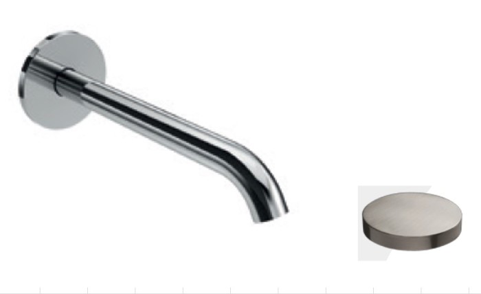 Излив, d18 мм, 180 мм, Giulini My future, никель матовый арт. 5082-18NKO