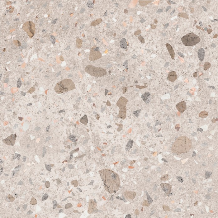 Плитка серый, глазурованный матовый 60х60 PROGRES CERAMICA Терраццо арт. NR0128
