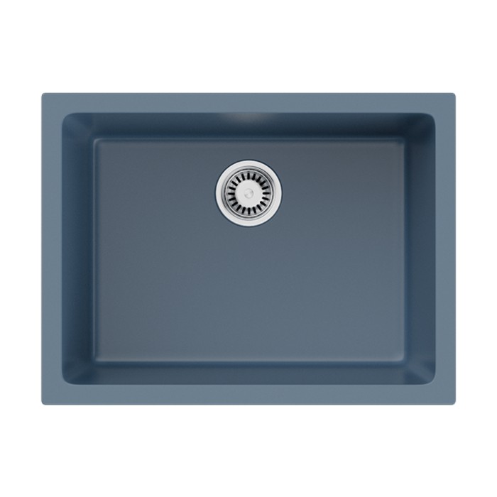 Кухонная мойка Omoikiri Okinoshima 61-U, цвет I-SB Natceramic, цвет smoky blue арт. 4997065