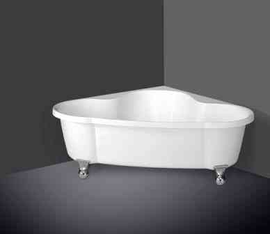Акриловая ванна 150x150, пристенная, прямоугольная, BelBagno, белая арт. BB07