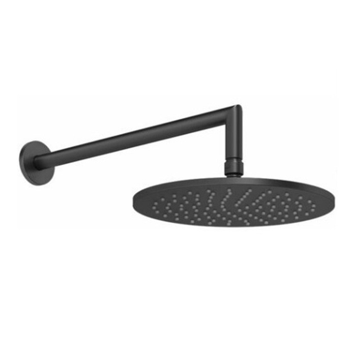 Верхний душ 25см., настенный, Gessi Anello, black xl арт. 63348#299