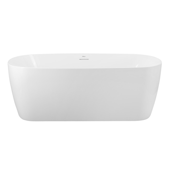 Акриловая ванна 170x80, отдельностоящая, овальная, BelBagno, белая арт. BB415-1700-800