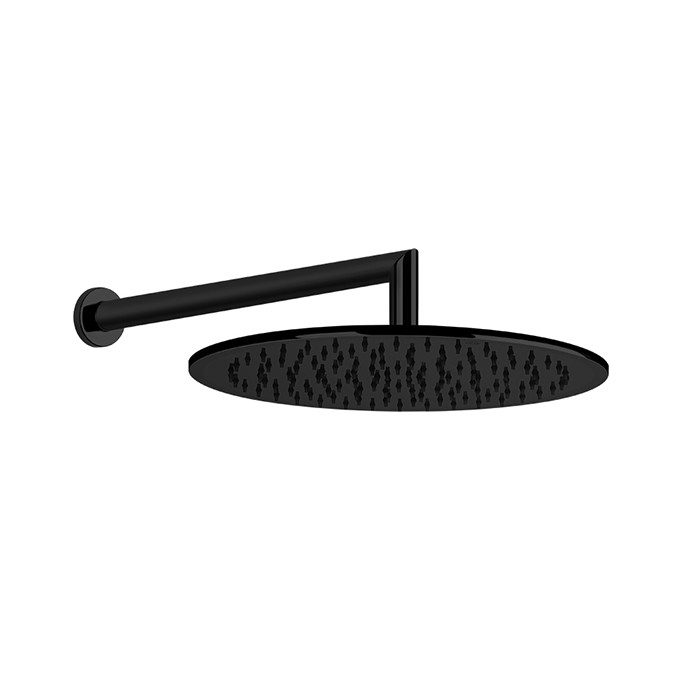 Верхний душ, подвесной, поворотная, с защитой от известкового налёта, Gessi Emporio shower, black xl арт. 47372#299