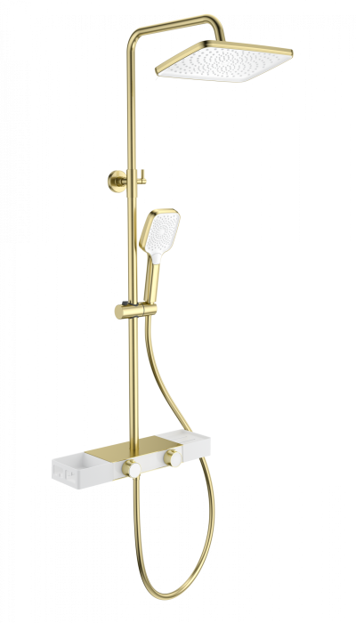 Душевая система, Wonzon &amp; Woghand, WW-B3552-BG цвет: золото