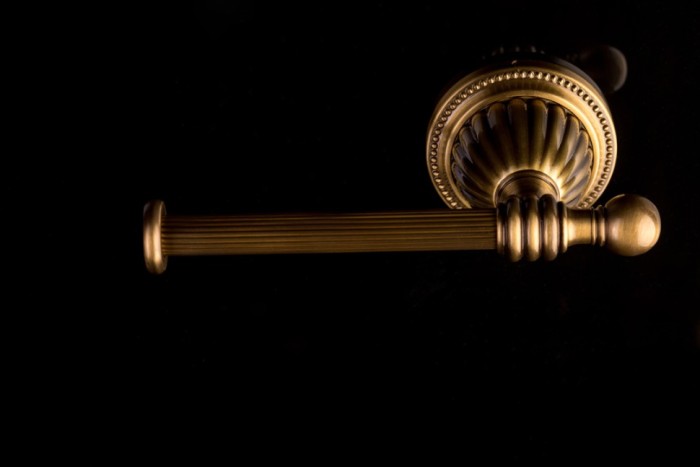 Держатель для туалетной бумаги без крышки bronze, Boheme Hermitage - 10335