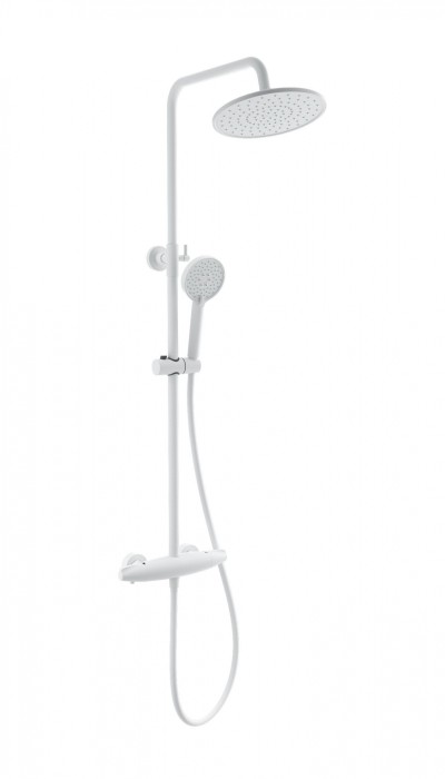 Душевая система с термостатом, Wonzon &amp; Woghand Capsule, WW-B3031-A-MW цвет: белый