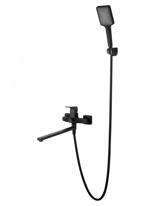 Смеситель для ванны, Wonzon &amp; Woghand Flex, WW-639906-MB цвет: черный