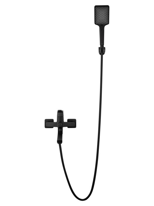 Смеситель для ванны, Wonzon & Woghand Flex, WW-639906-MB цвет: черный