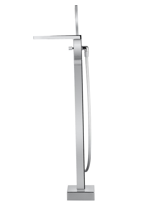 Смеситель для ванны напольного монтажа, Wonzon & Woghand Fit, WW-88649009-CR цвет: хром