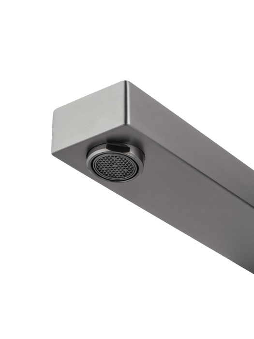 Смеситель для раковины встраиваемый, Wonzon & Woghand Cube 2.0, WW-88869068-BGM цвет: графит