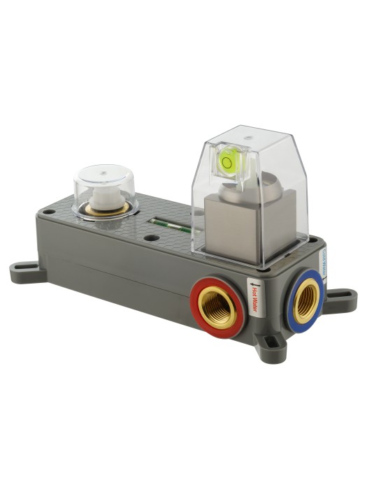 Смеситель для раковины встраиваемый, Wonzon & Woghand Cube 2.0, WW-88869068-BGM цвет: графит