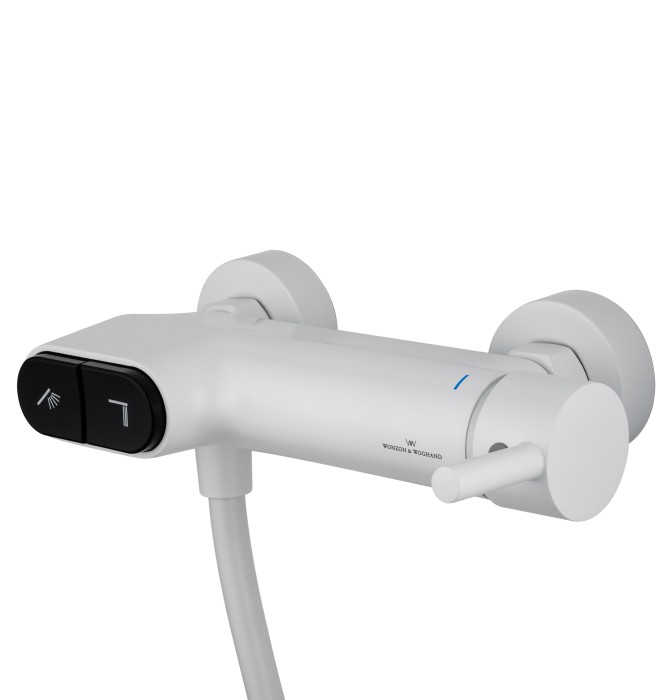 Смеситель для душа с встроенным изливом, Wonzon & Woghand Muse, WW-A30902-MW цвет: белый