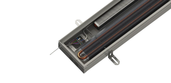 Конвектор внутрипольный 2100x300x140 Itermic (5555 Вт) арт. ITTB.140.300.2100