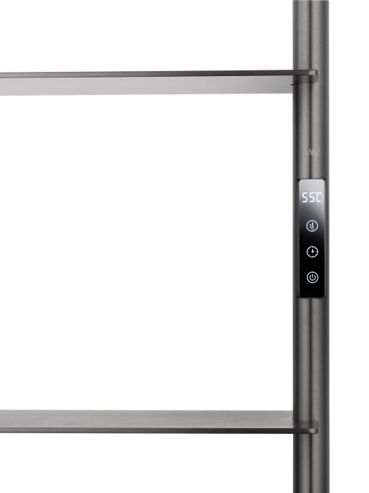 Полотенцесушитель электрический, Wonzon & Woghand Dusseldorf, WW-A205-GM цвет: графит