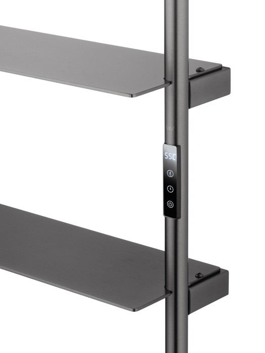 Полотенцесушитель электрический, Wonzon & Woghand Dusseldorf, WW-A205-GM цвет: графит