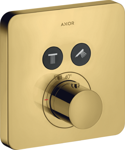 Термостат для душа ShowerSelect Axor, полированное золото арт. 36707990