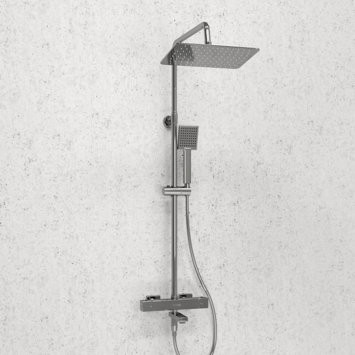 Душевая система с термостатическим смесителем WasserKRAFT арт. A199.069.141.010.CH Thermo