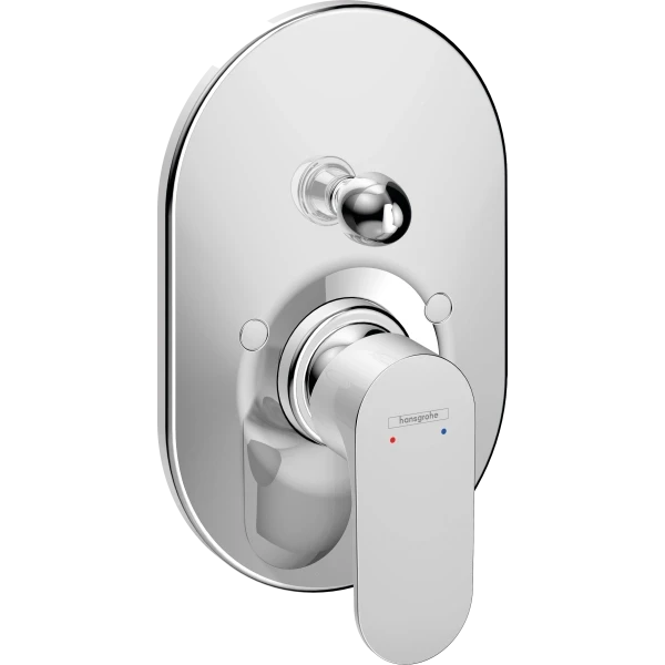 Смеситель для ванны скрытого монтажа, Hansgrohe Rebris S, хром арт. 72449000