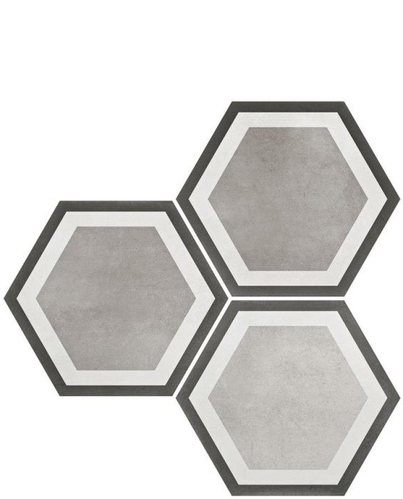 Керамический гранит Pisa Grey 23х27 арт. УТ-00026917