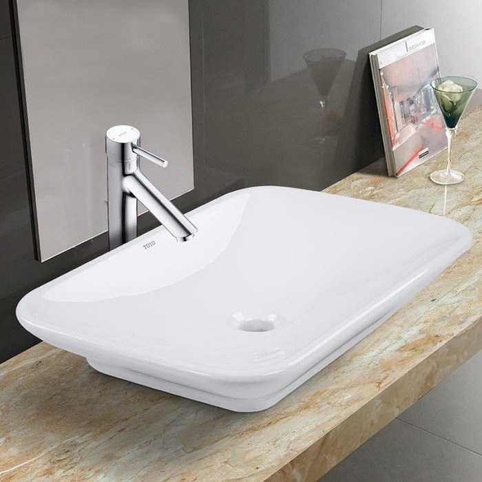 Раковина для ванной, MH TOTO, LW161B цвет: белый