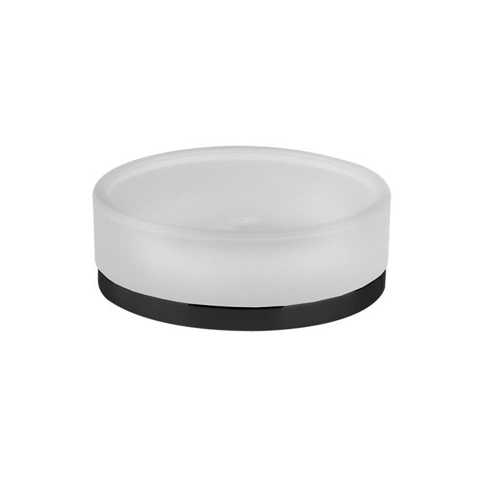Мыльница настольная, сатинированное стекло, Gessi Emporio accessories, black xl арт. 38827#299