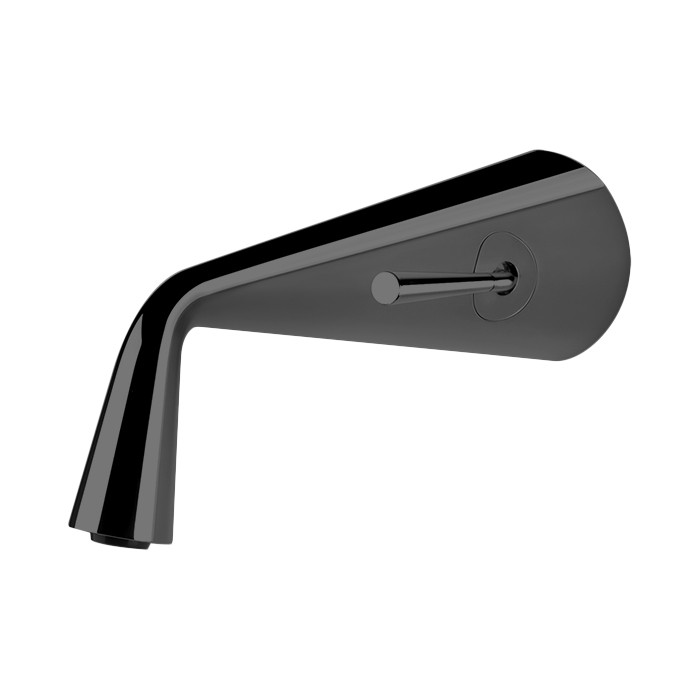 Смеситель для раковины, встраиваемый, Gessi Cono, black metal brushed pvd арт. 45088#707