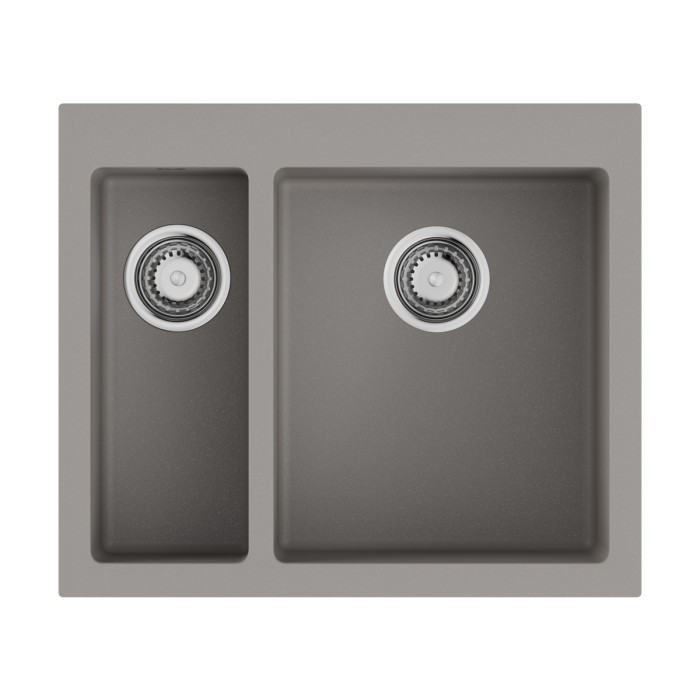 Кухонная мойка Omoikiri Bosen 59-2-GR Tetogranit, цвет leningrad grey арт. 4993558