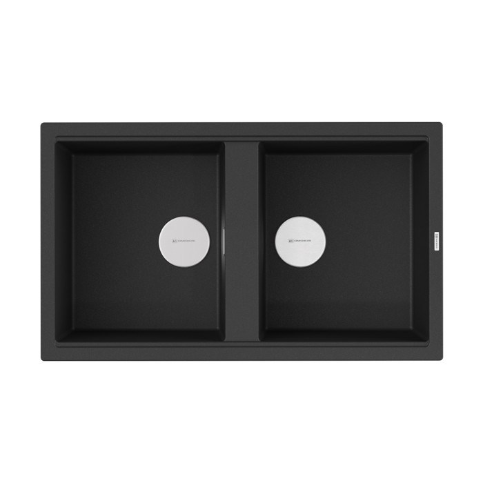 Кухонная мойка Omoikiri Kitagawa 86-2-GB Artceramic, цвет графит арт. 4993492