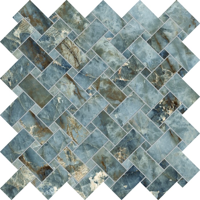 Плитка intrecci blu ande lappato 30x30 EMIL CERAMICA Tele di marmo revolution арт. EHPN