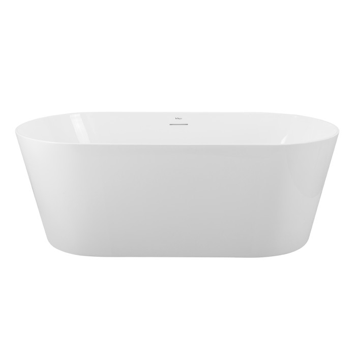 Акриловая ванна 170x80, отдельностоящая, овальная, BelBagno, белая арт. BB416-1700-800