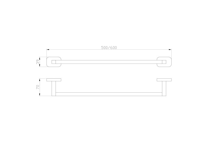 Вешалка для полотенец, Wonzon & Woghand Graffity, WW-9312-BG цвет: золото