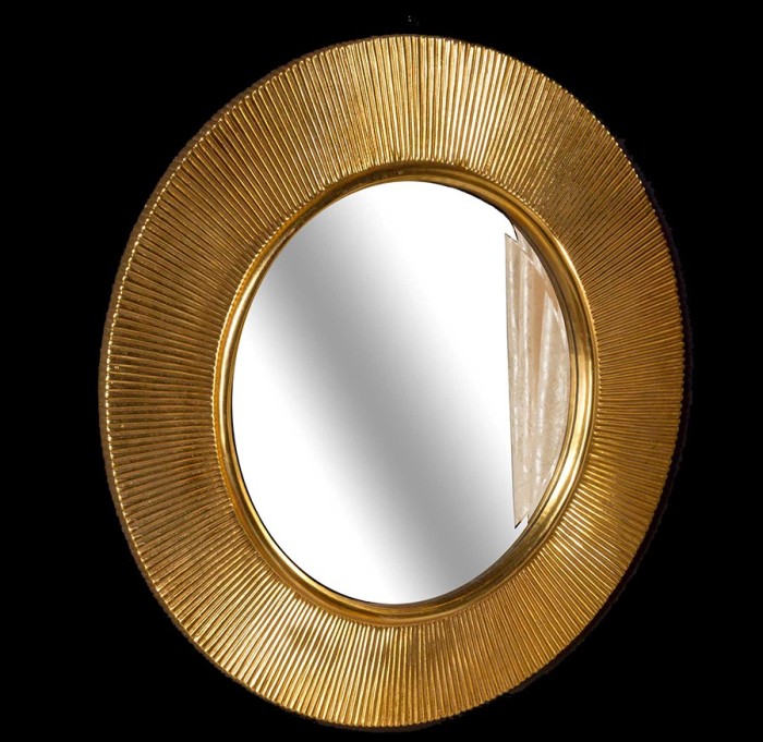 Зеркало shine gold d82, Boheme Neoart - 528-G
