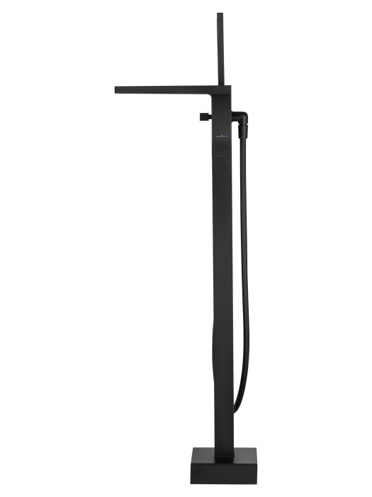 Смеситель для ванны напольного монтажа, Wonzon & Woghand Fit, WW-88649009-MB цвет: черный