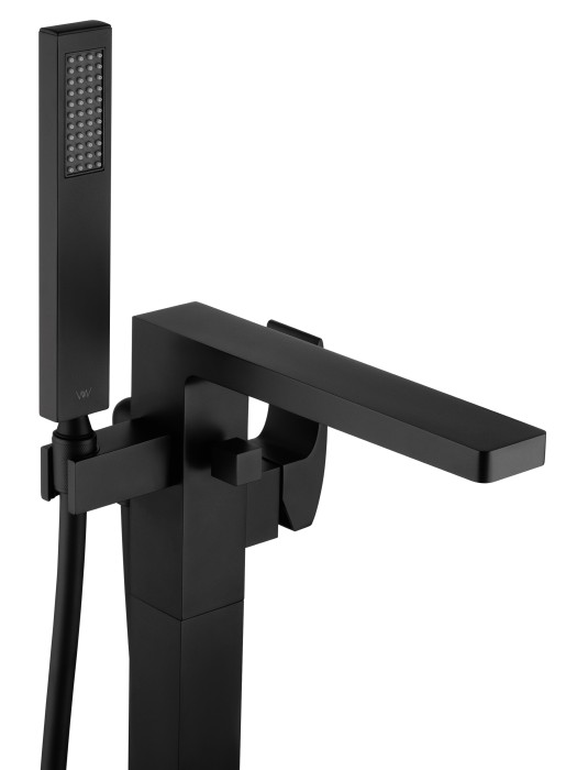 Смеситель для ванны напольного монтажа, Wonzon & Woghand Fit, WW-88649009-MB цвет: черный